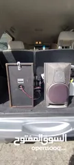  2 Sony speaker and amplifier