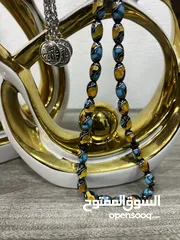  5 مسبحه مسباح العيد وكشخة عيد الاضحى المبارك سبحه فاتوران كوك يسر حرباء عين النمر بكلايت ابانوس انتيك