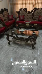  8 طقم كنب حفر مصري نظيف جدا
