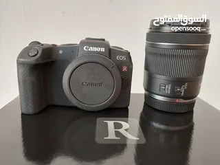  2 للبيع كاميرا canon Rp +عدسة 105_24  الكاميرا وكالة نظيفة جدا. -عداد الشتر 5k فقط،بجميع اغراضه