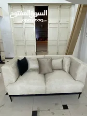  3 بيع طقم كنبايات مع مزنون جديد كامل