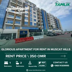  1 Glorious Apartment for Rent in Muscat Hills  REF 702BB