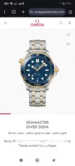  21 تخفيضات  على ساعات اوميجا اصدارات جديدة  2024 omega اوتوماتيك كوبي سوبر ماستر  Available Sae master