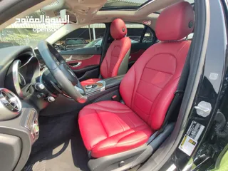  9 Mersdese Benz C300 model 2017 full option banuramic