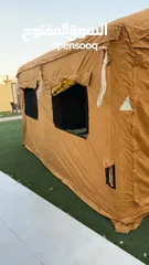  1 للبيع خيمة هوائيه استعمال مره واحده للتجربه 4×4 متر
