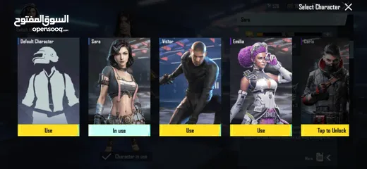  6 حساب ببجي للبيع فيو امفور جوكر لفل 2 شوف الوصف