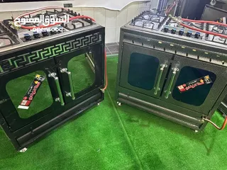  4 فرن عربي مع غاز غطس