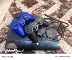  1 بلاي ستيشن نضيف ولا خراب 46 لعبة 2 أيد  للببع 70 دينار أقرا ألوصف