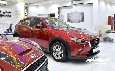  3 Mazda CX-3 ( 2019 Model ) in Red Color GCC Specs