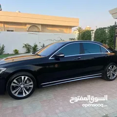  7 مرسيدس S500 موديل 2014 لون اسود محول 2020  بحالة ممتازة فل اوبشن وارد اليابان