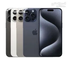 5 ايفون 15 برو ماكس جديد كفالة الشرق الاوسط iPhone 15 Pro Max 256G جميع الالوان