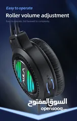  11 سماعات جيمنغ محيطية مضيئة أفضل الانواع  Aula Headset S606  Gaming RGB Lights OG