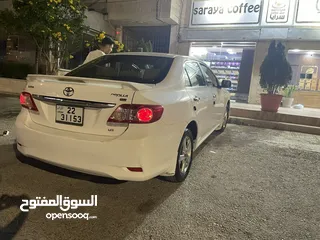  5 تويوتا كورولا 2013 ماتور 1.8 فحص كامل مرخصة سنة كاملة