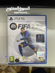  1 لعبه فيفا 23 استخدام طفيف FIFA 23 new cd game