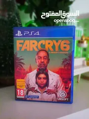  1 لعبة فار كراي 6 معربة للبلايستيشن 4 +5 FARCRY 6 FOR PLAYSTATION 4&5