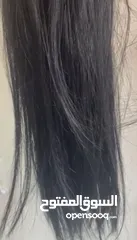 8 باروكة شعر طبيعي هندي  ووصلات شعر حرارية نخب اول مع لاصق هدية ممكن غسلهم واستشوارهم بشكل مستمر