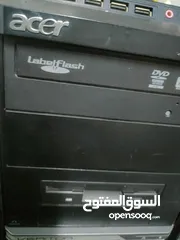  1 كمبيوتر الشاشه hp والكيس اسر