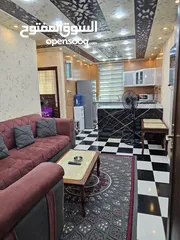  16 شقة مفروشة فاخرة للايجار مساحة 90 غرب شارع الجامعة ب 200م وشمال مسجد علياء التل