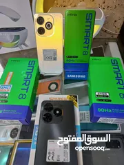  6 جهاز جديد بالكرتونة  سمارت 8 رام 4 جيجا 64 مكفول سنة متوفر توصيل