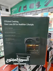  2 DUAL MODE TOUCH CONTROL AIR FRYER & OVEN