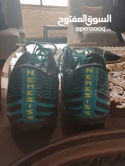  2 Adidas football shoes used like new