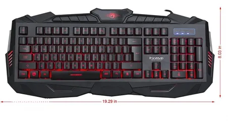  4 Keyboard Gaming MARVO KM400 LED للبيع