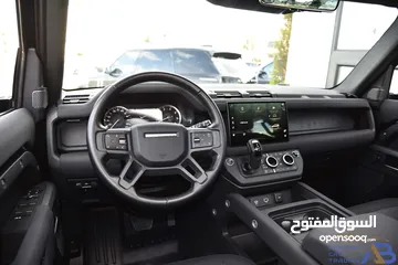  13 لاند روفر ديفندر بنزين بلاك ايديشن 2023 Land Rover Defender 110 P400 X-Dynamic SE Black Edition