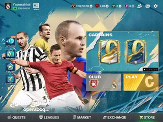  6 حساب فيفا مميز 116 overall لاعبين مميزين