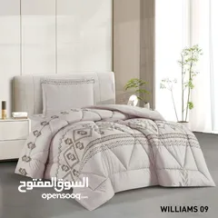  4 مجموعة WILLIAMS لحاف نفخ مفرد ونص مكون من 3 قطع لحاف نفخ دبل فيس
