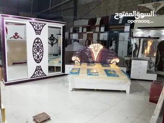  4 غرف نوم موديل تركيه وانيقه تتكون من 5 قطع ..