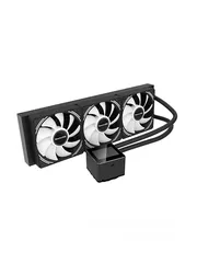  18 Huntkey MVP V360 3 Fans CPU Cooler مراوح تبريد للكيس 3 متوفرين باللونين الابيض و الاسود