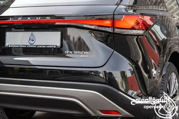  30 Lexus RX350h Hybrid 2023 AWD   الشكل الجديد كليا