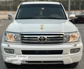  1 تويوتا لاندكروزر 2007 خليجي GXR  V6 بدون حوادث