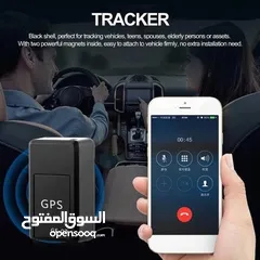  3 جهاز تتبع GPS  جهاز الحمايه والتتبع وتسجيل صوت  الاول  يوجد به مغناطيس في حالة إلصاقه في سياره جهاز