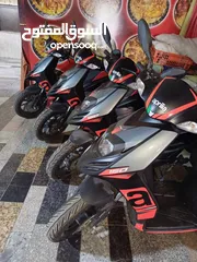  7 ابريليا 155cc زيرو 23 جداد كفاله شركه بسعر 1350 نهائى