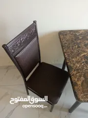  2 طاولة جديدة معا كرسي