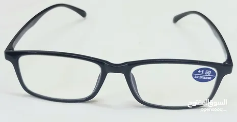 10 نظارات قراءة جاهزة مزودة بمادة Blue     نظارات قراءة جاهزة