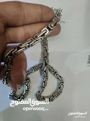  2 كلادة فضة عيار 925ايطالي