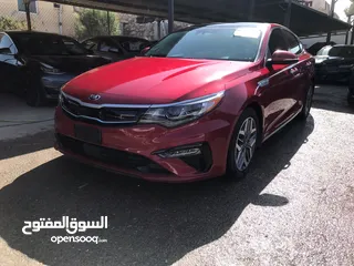  26 كيا اوبتيما اعلى صنف بحالة الوكالة موديل 2020 ممشى 61 الف مايل فحص 4 جيد غير مجمركة تصلح للأعفاءات