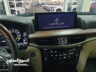  7 لكزس LX570 .. شهاده جمركيه .. وارد امريكا .. من دون دعم ولا صبغ ولا غرق