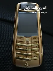  20 هاتف فيرتو فيراري شبه جديد، VERTU FERRARI ASCIENT TI GOLD for Sale.