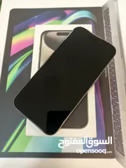  5 iphone 15 pro 256 GB بطاريه 99%  وارد شرق اوسط ( كفاله مطووله)