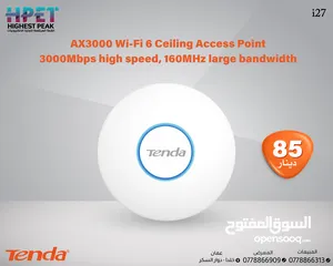  1 i27 Tenda نقطة وصول Wi-Fi 6 للسقف AX3000