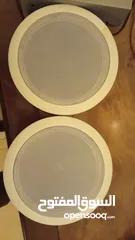  2 منظم صوت مع سماعتين