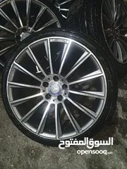  3 جنطات مرسيدس amg قياس 19 و 20