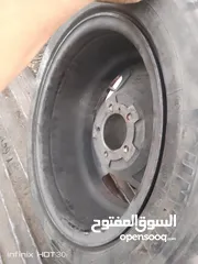  2 جنط باص h 100  بسعر حرق حرق