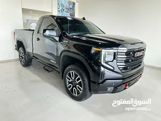  1 جي ام سي سييرا  GMC SIERRA AT4 اسود / اسود خليجي