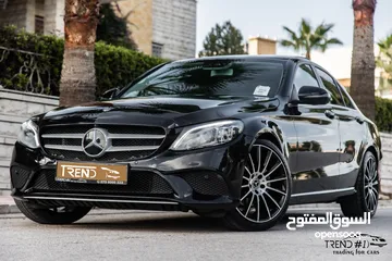  1 Mercedes C200 2019 Amg kit mild hybrid Night Package   السيارة وارد المانيا