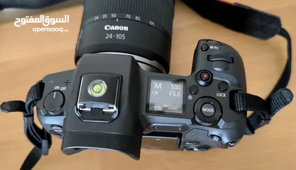  4 Camera Canon R + Lens RF 24-105 + Lens 85 1.8 + adapter + Flash Godox V1