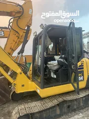  4 ‏Komatsu ‏excavator